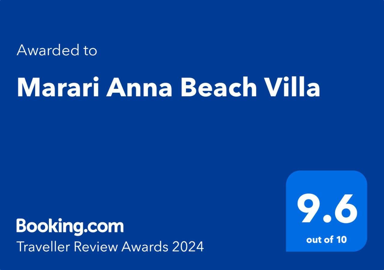 Marari Anna Beach Villa Марарикулам Экстерьер фото