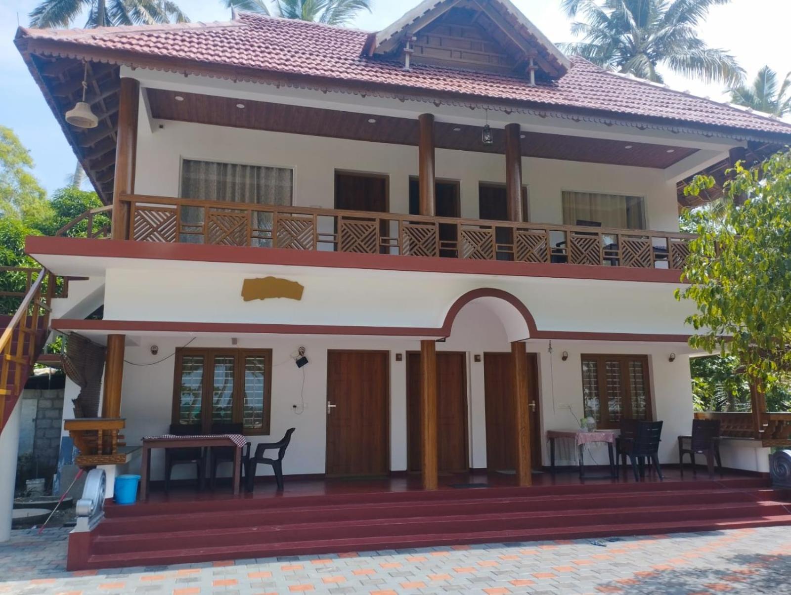 Marari Anna Beach Villa Марарикулам Экстерьер фото